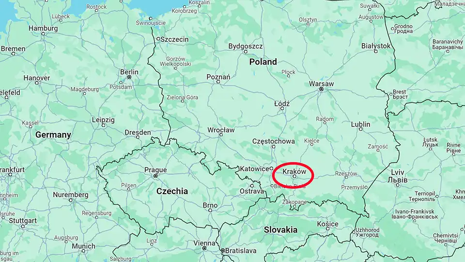 Eastern Europe Map