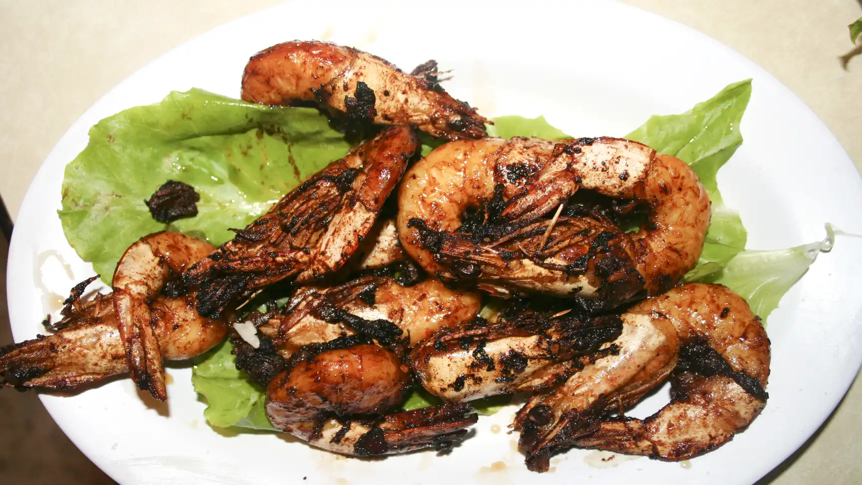 Spicy Grilled Prawns