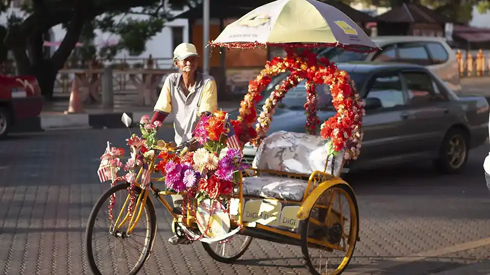 Tourist Rickshaw in Malacca