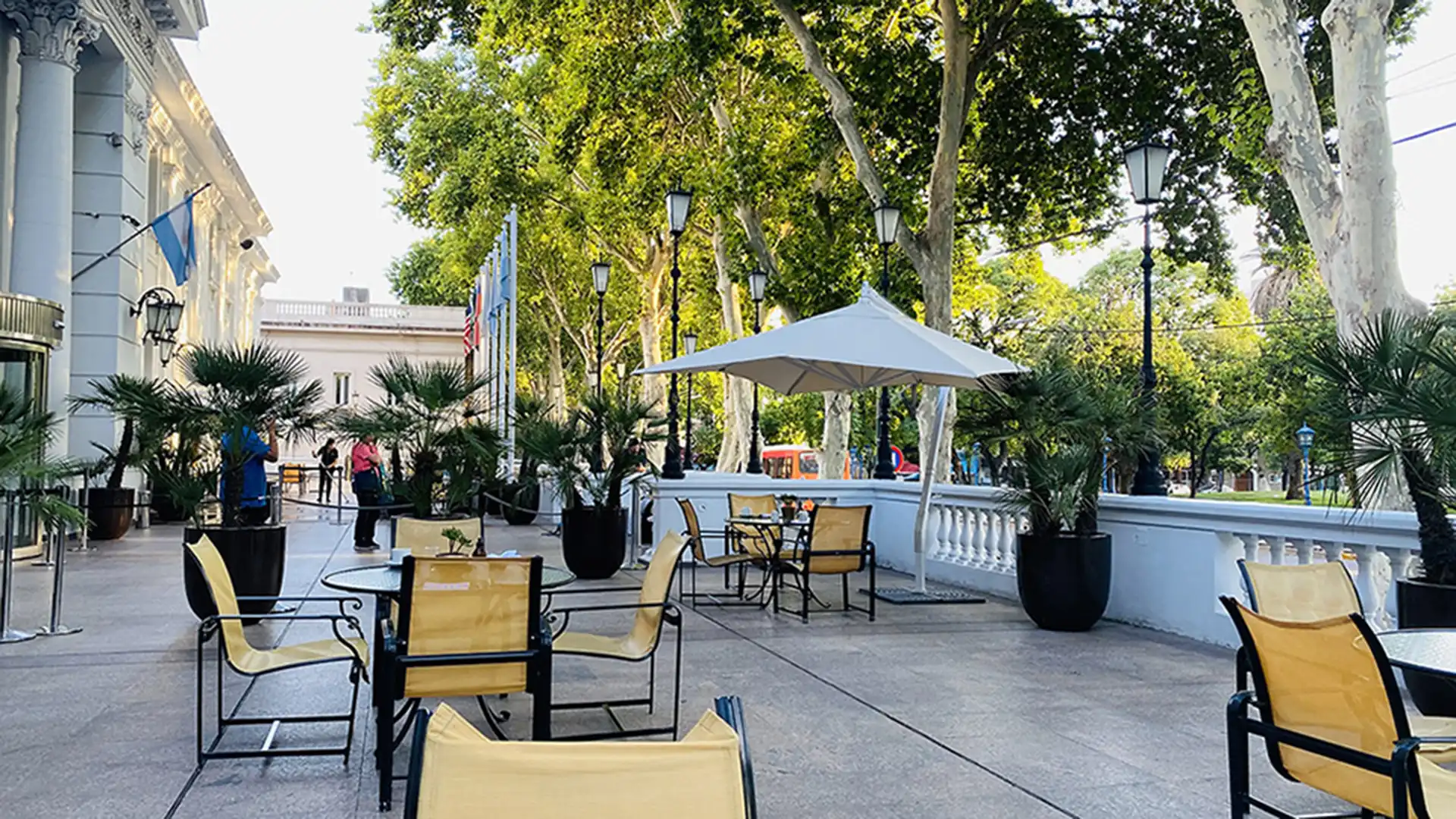 Terrace at the Park Hyatt Mendoza