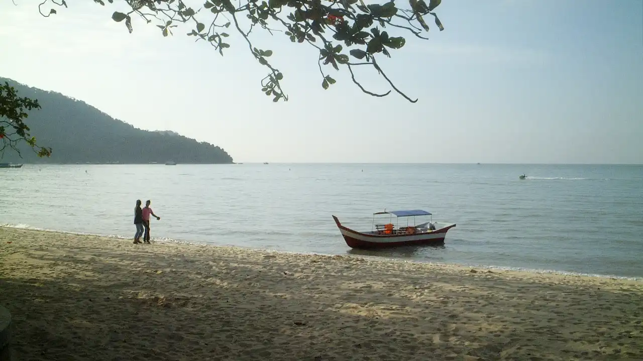 Penang Beach at Dusk