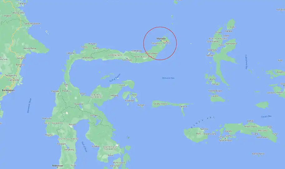 Manado Map